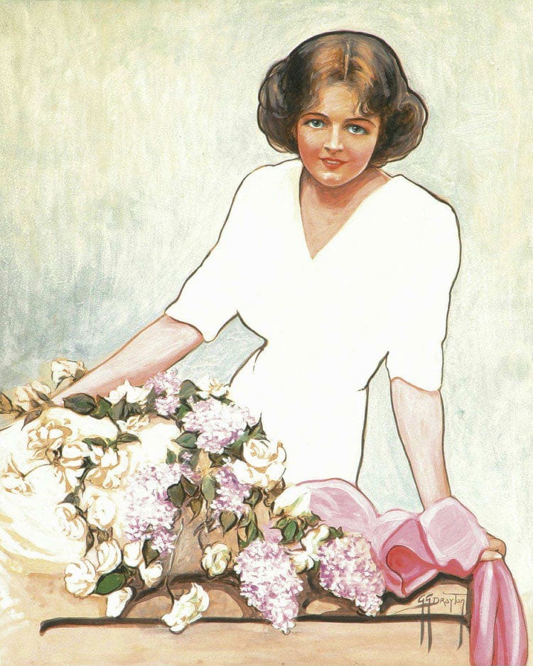 Original Magazine Cover Art By Grace G Drayton Fine Art Print