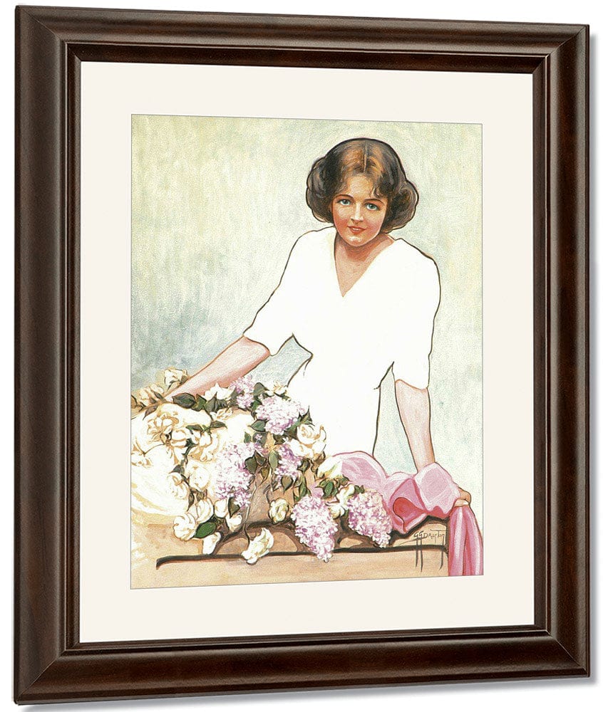 Original Magazine Cover Art By Grace G Drayton Fine Art Print