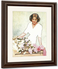 Original Magazine Cover Art By Grace G Drayton Fine Art Print