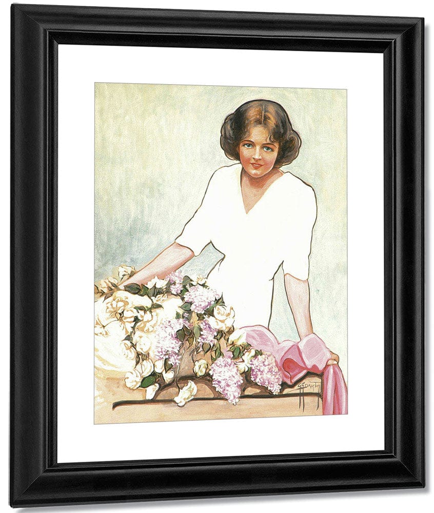Original Magazine Cover Art By Grace G Drayton Fine Art Print