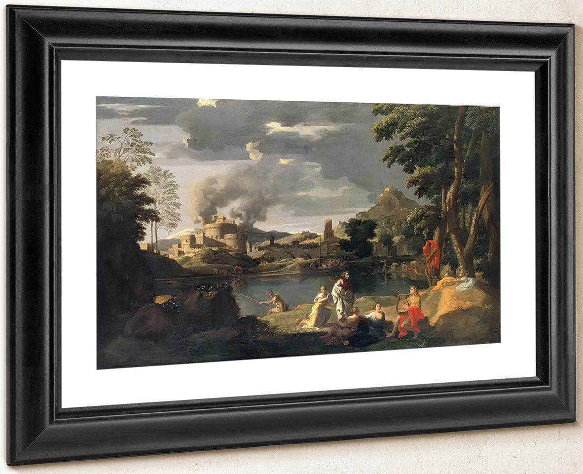 Orpheus And Eurydice By Nicholas Poussin Fine Art Print