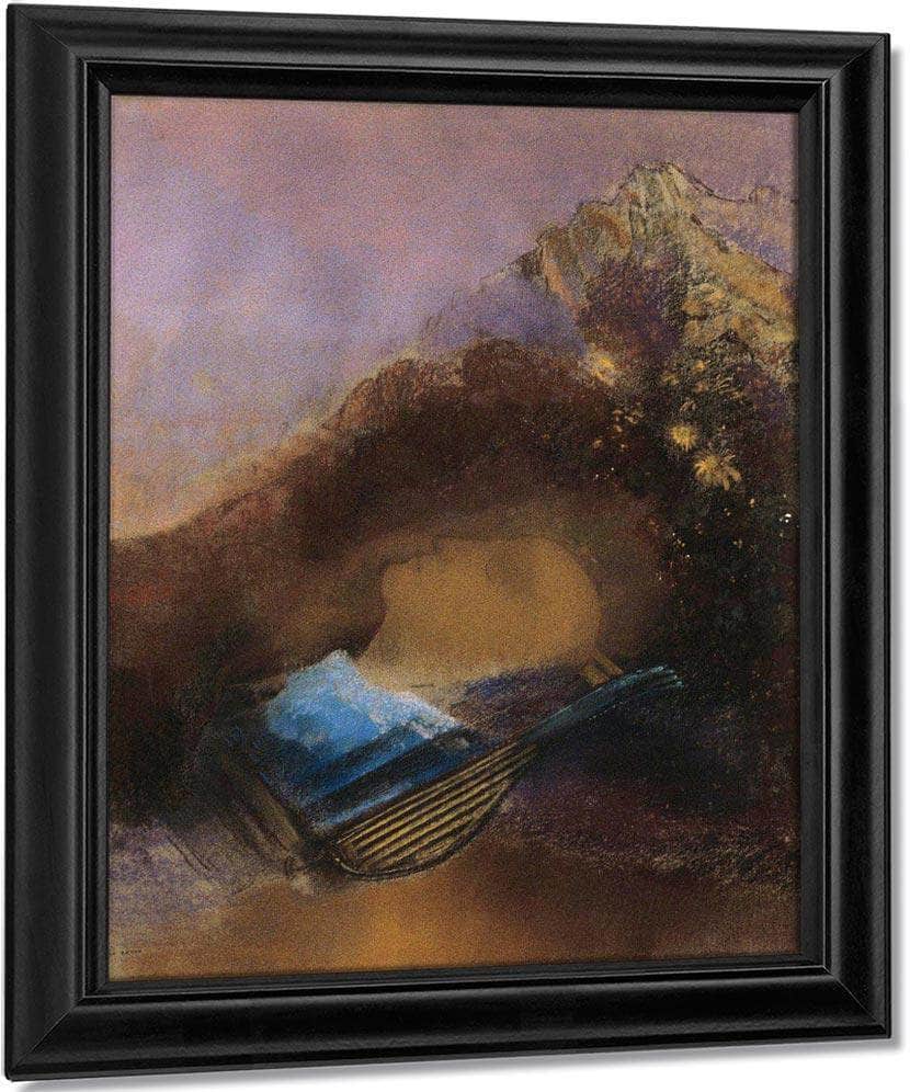 Orpheus By  Redon, Odilon Fine Art Print