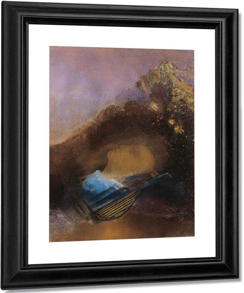 Orpheus By  Redon, Odilon Fine Art Print
