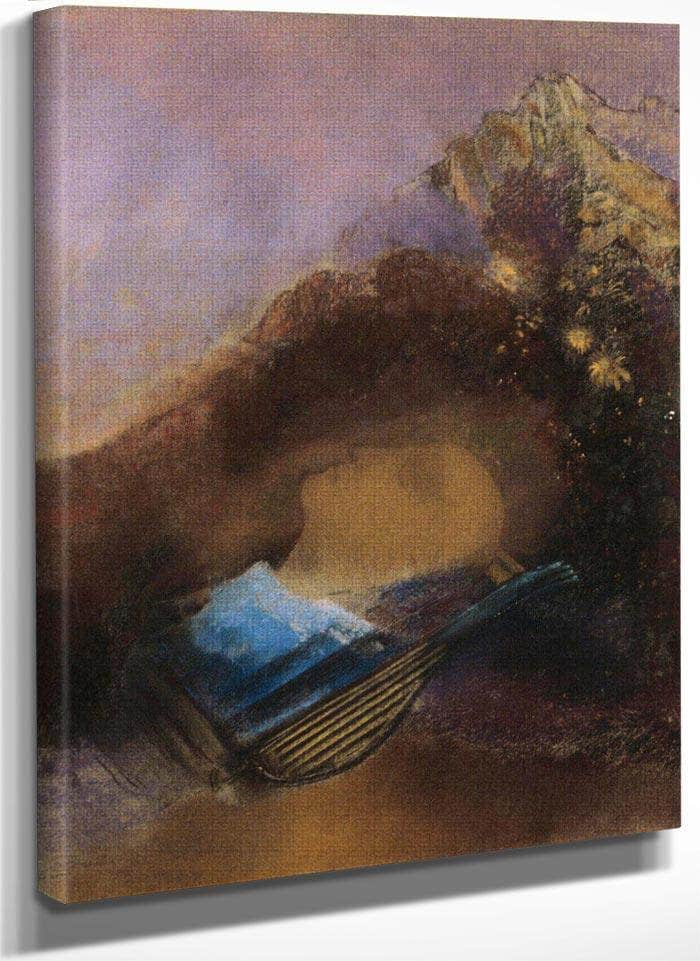 Orpheus By  Redon, Odilon Fine Art Print