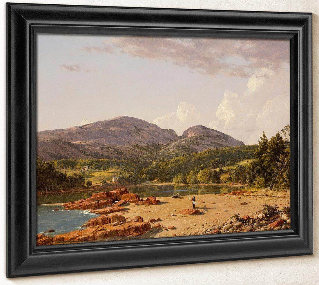 Otter Creek, Mount Desert By Fredric Edwin Church Fine Art Print