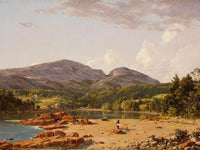 Otter Creek, Mount Desert By Fredric Edwin Church Fine Art Print