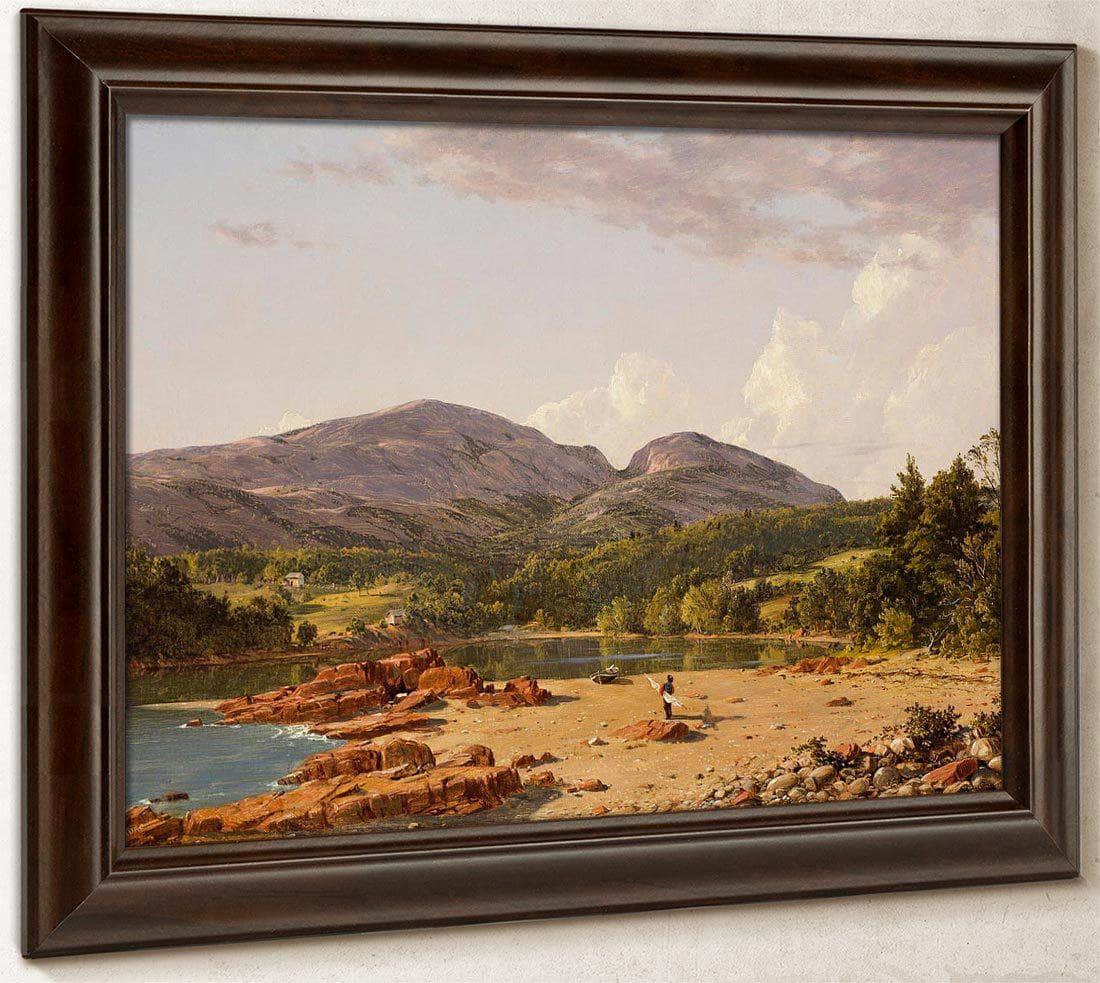 Otter Creek, Mount Desert By Fredric Edwin Church Fine Art Print