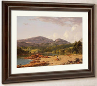Otter Creek, Mount Desert By Fredric Edwin Church Fine Art Print