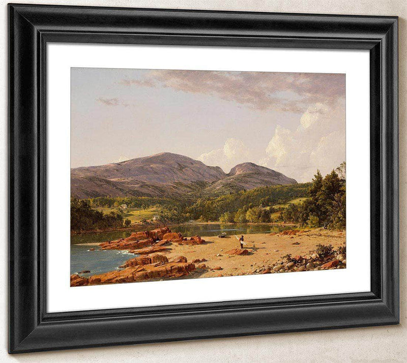 Otter Creek, Mount Desert By Fredric Edwin Church Fine Art Print