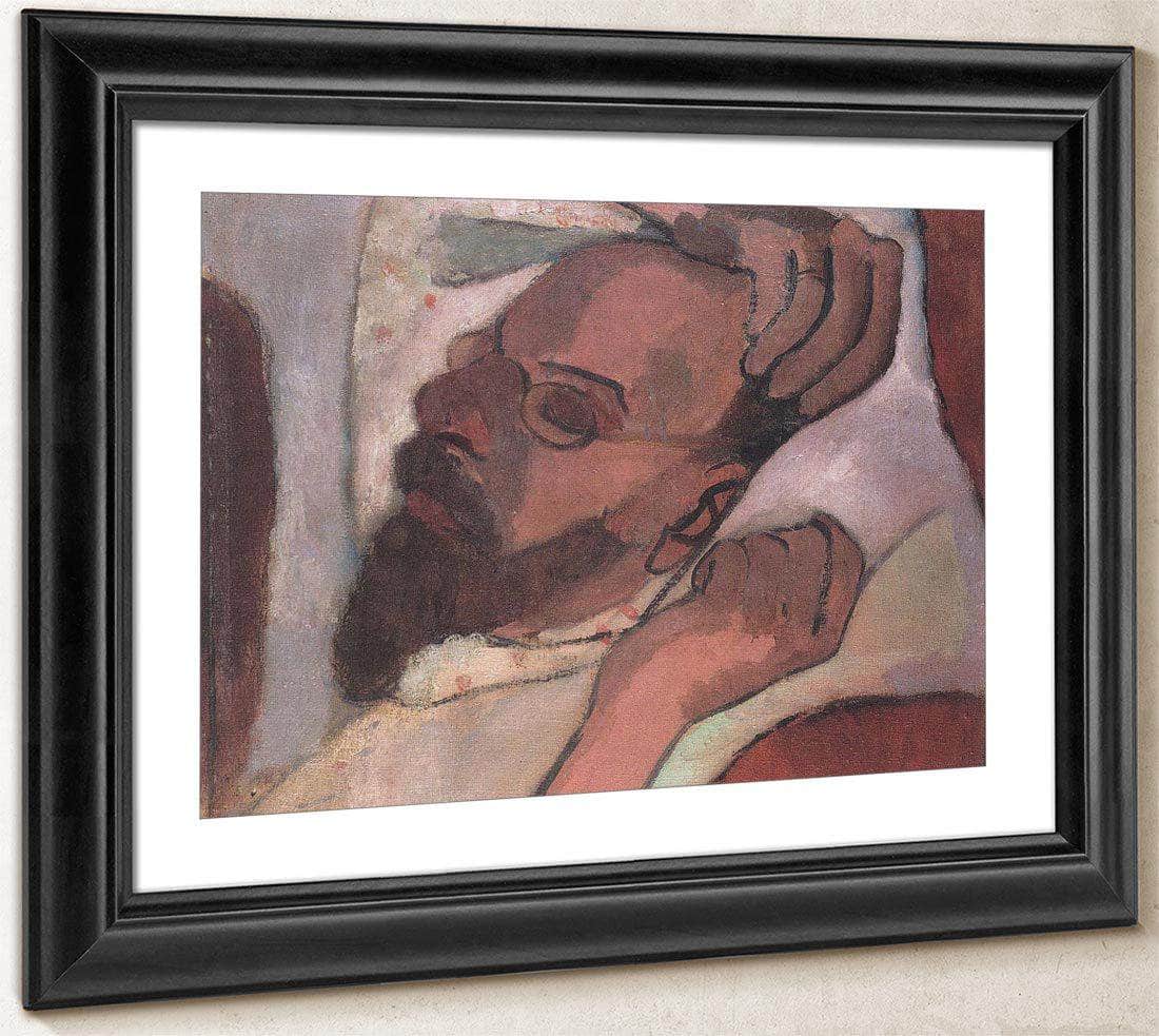 Otto Modersohn, Sleeping By Paula Modersohn Becker Fine Art Print