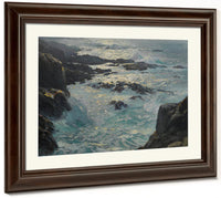 Our Dream Coast Of Monterey (Glory Of The Pacific)  By William Frederick Ritsche By William Frederick Ritsche Fine Art Print