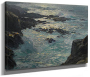 Our Dream Coast Of Monterey (Glory Of The Pacific)  By William Frederick Ritsche By William Frederick Ritsche Fine Art Print
