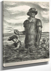 Our Good Earth (C. 36), 1942 By John Steuart Curry Fine Art Print
