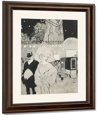 Outside The Moulin Rouge By Juan Gris Fine Art Print