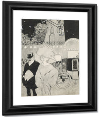 Outside The Moulin Rouge By Juan Gris Fine Art Print
