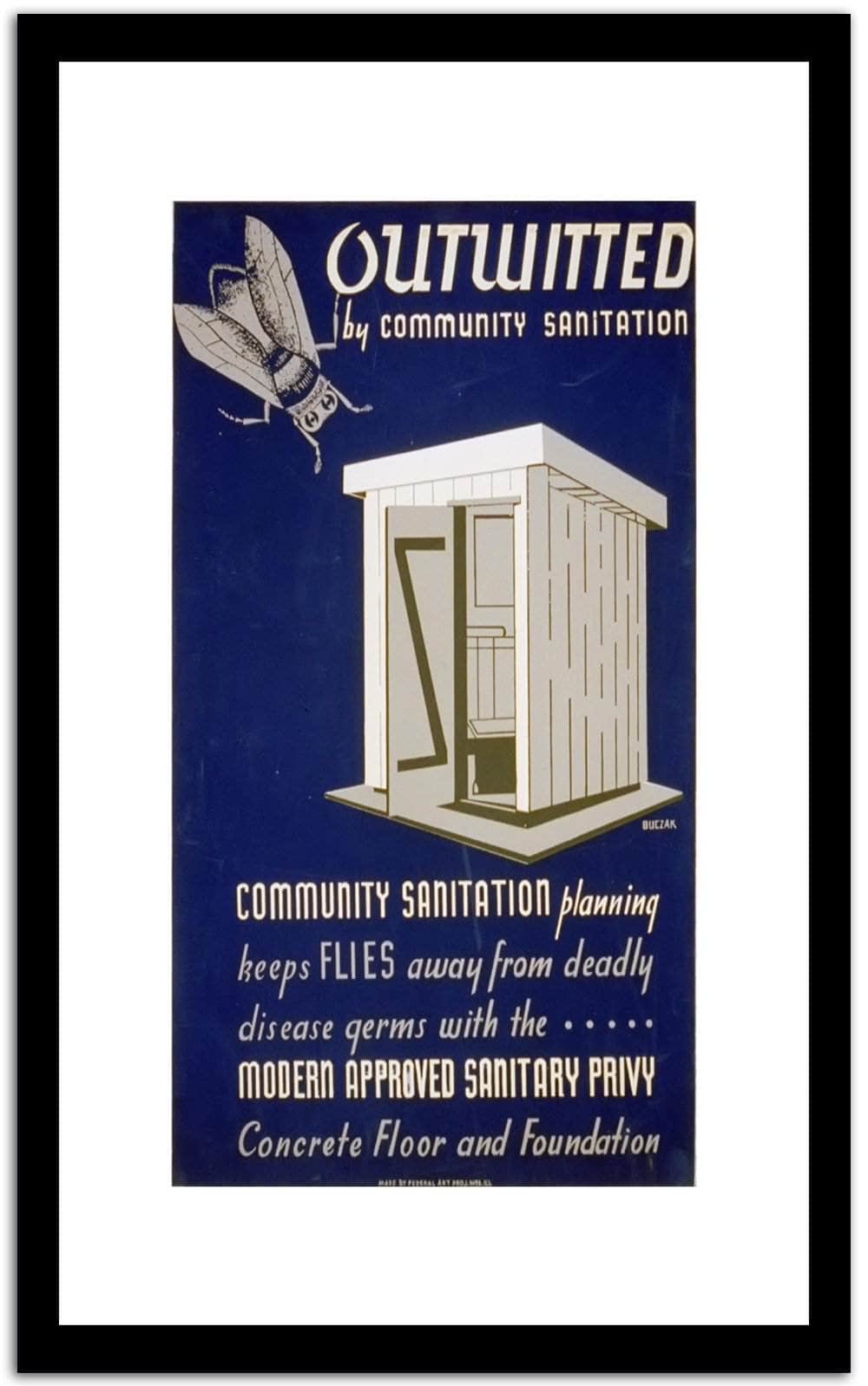 Outwitted  Vintage Poster Fine Art Print