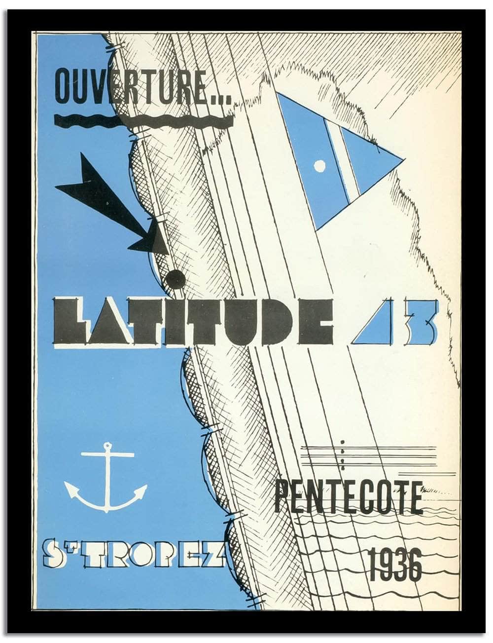 Ouver Ture  Vintage Poster Fine Art Print