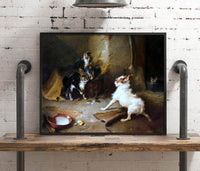 Over Matched Painting Walter Hunt Canvas Art Fine Art Print