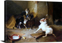 Over Matched Painting Walter Hunt Canvas Art Fine Art Print