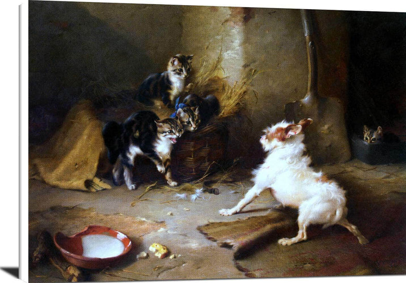 Over Matched Painting Walter Hunt Canvas Art Fine Art Print