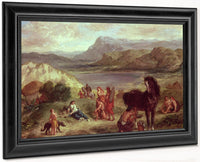 Ovid In Exile By Ferdinand Victor Eugene Delacroix Fine Art Print