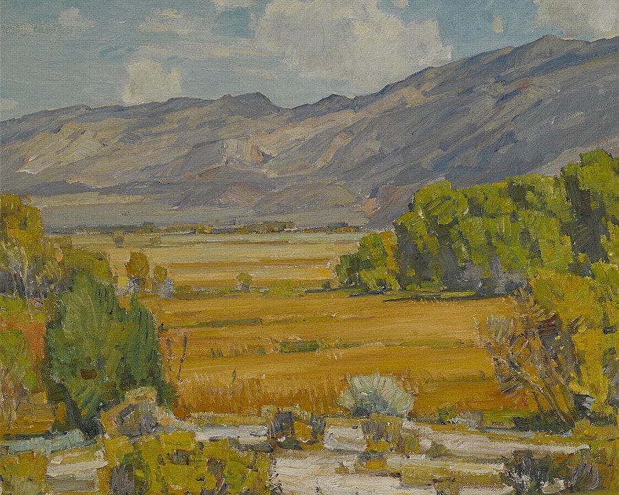 Owens River Valley By William Wendt Fine Art Print