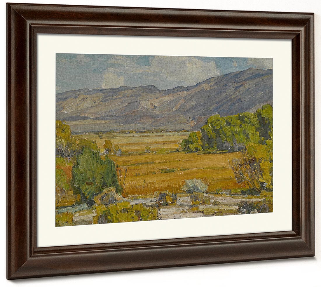 Owens River Valley By William Wendt Fine Art Print