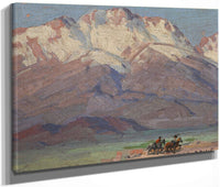 Owens Valley At Big Pine By Edgar Payne Fine Art Print