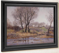 Owens Valley Farm By William Wendt Fine Art Print