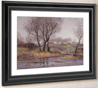 Owens Valley Farm By William Wendt Fine Art Print