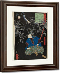 Oya Taro Mitsukuni 1865 Munseum Of Fine Arts Boston 11 39842 By Tsukioka Yoshitoshi Fine Art Print