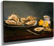 Oysters By  Manet Edouard Fine Art Print