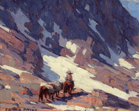 Packing High By Edgar Payne1 Fine Art Print