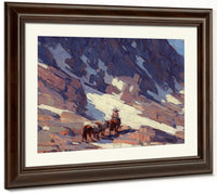 Packing High By Edgar Payne1 Fine Art Print