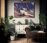 Packing High By Edgar Payne1 Fine Art Print