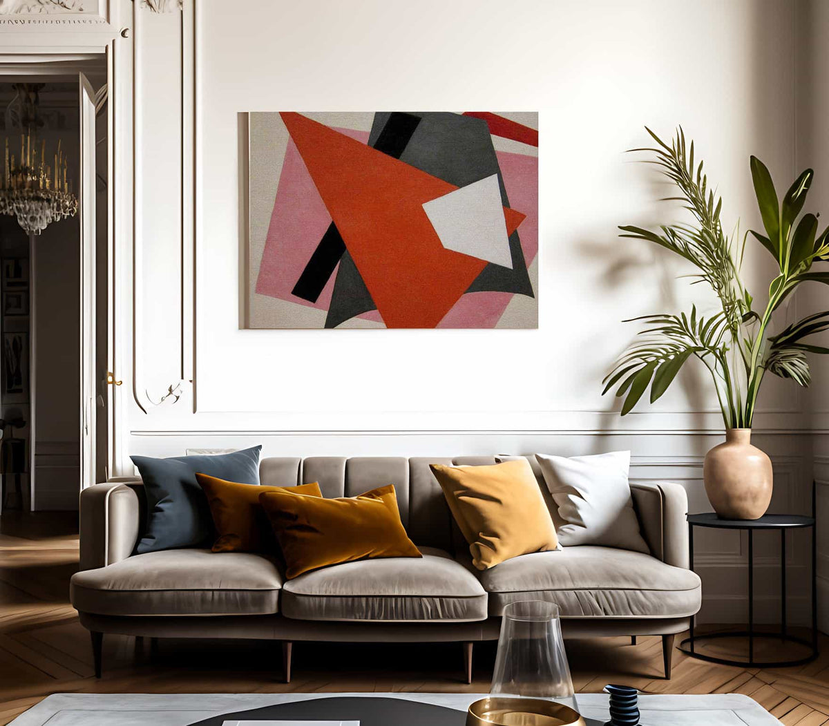 Painterly Architectonic 1917 By Liubov Popova Fine Art Print