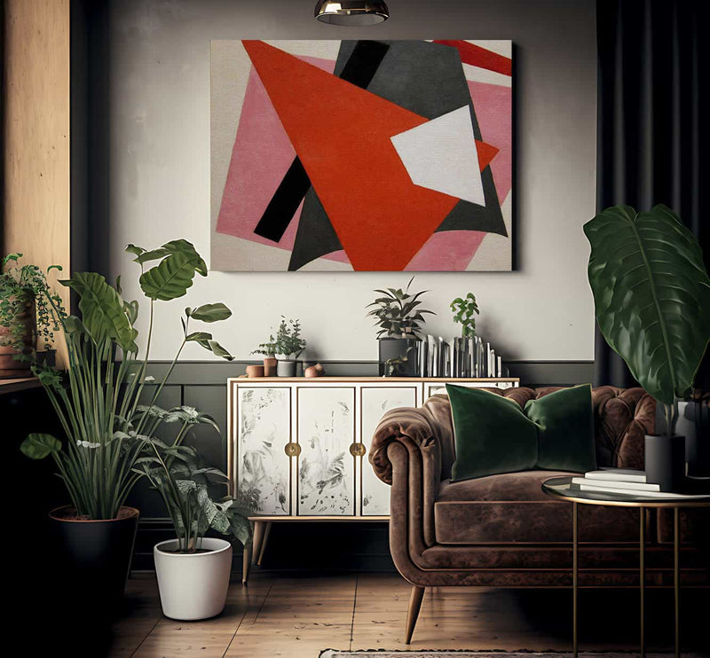 Painterly Architectonic 1917 By Liubov Popova Fine Art Print