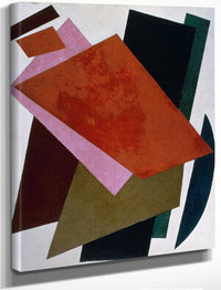 Painterly Architectonics 1917 107 X 88 Cm Krasnodar District Kovalenko Art Museum By Liubov Popova Fine Art Print