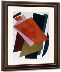 Painterly Architectonics 1917 107 X 88 Cm Krasnodar District Kovalenko Art Museum By Liubov Popova Fine Art Print