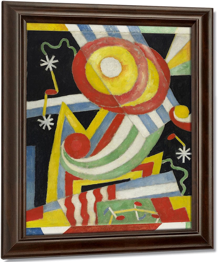 Painting No. 3 By Marsden Hartley Fine Art Print