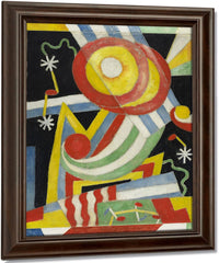 Painting No. 3 By Marsden Hartley Fine Art Print