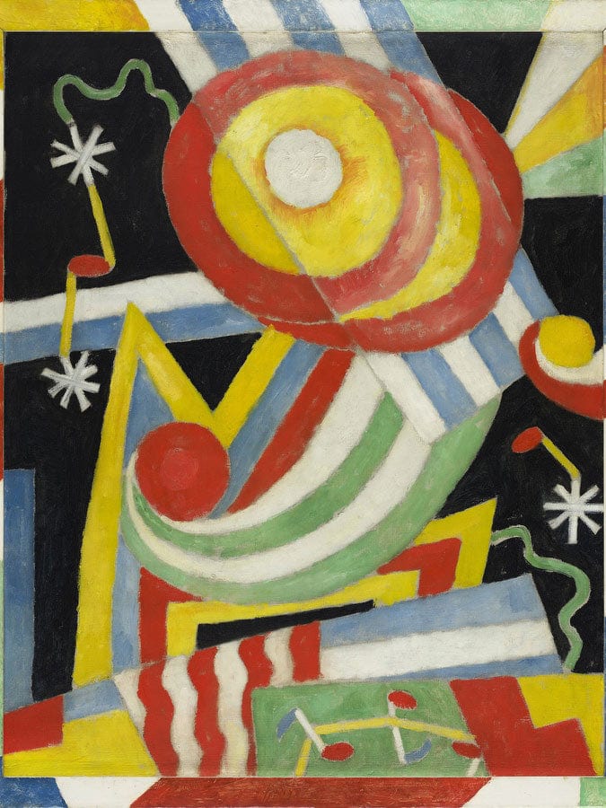Painting No. 3 By Marsden Hartley Fine Art Print