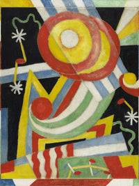 Painting No. 3 By Marsden Hartley Fine Art Print