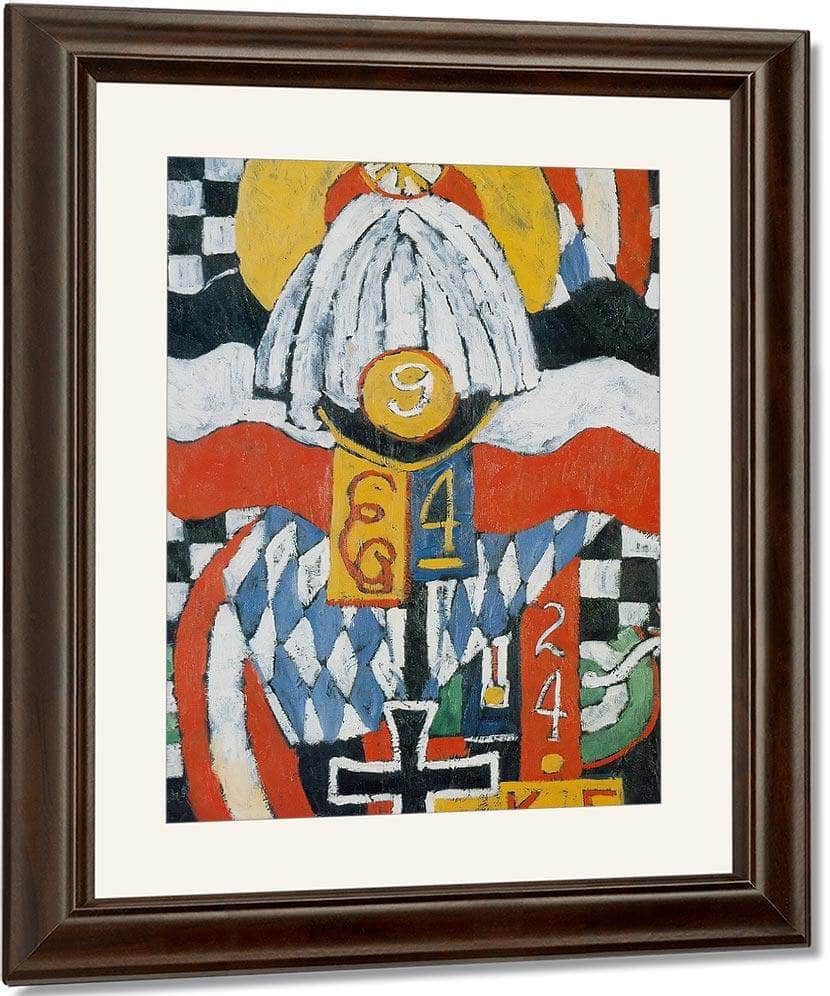 Painting No 47 Berlin By Marsden Hartley Fine Art Print