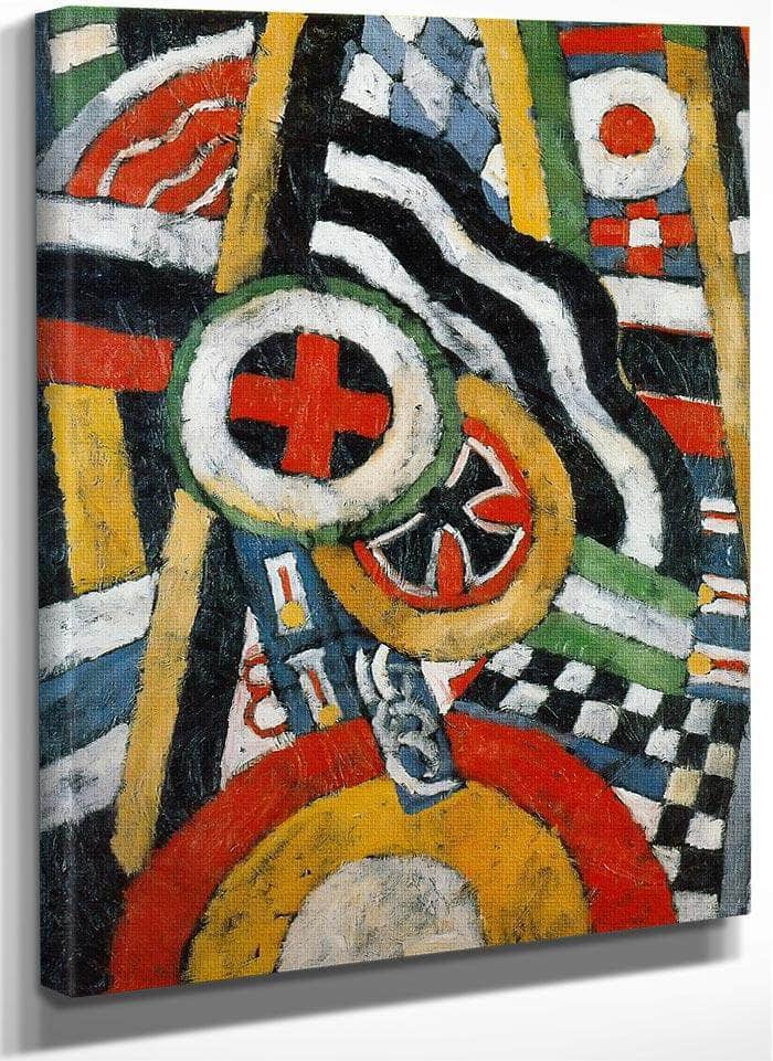 Painting No 5 By Marsden Hartley Fine Art Print