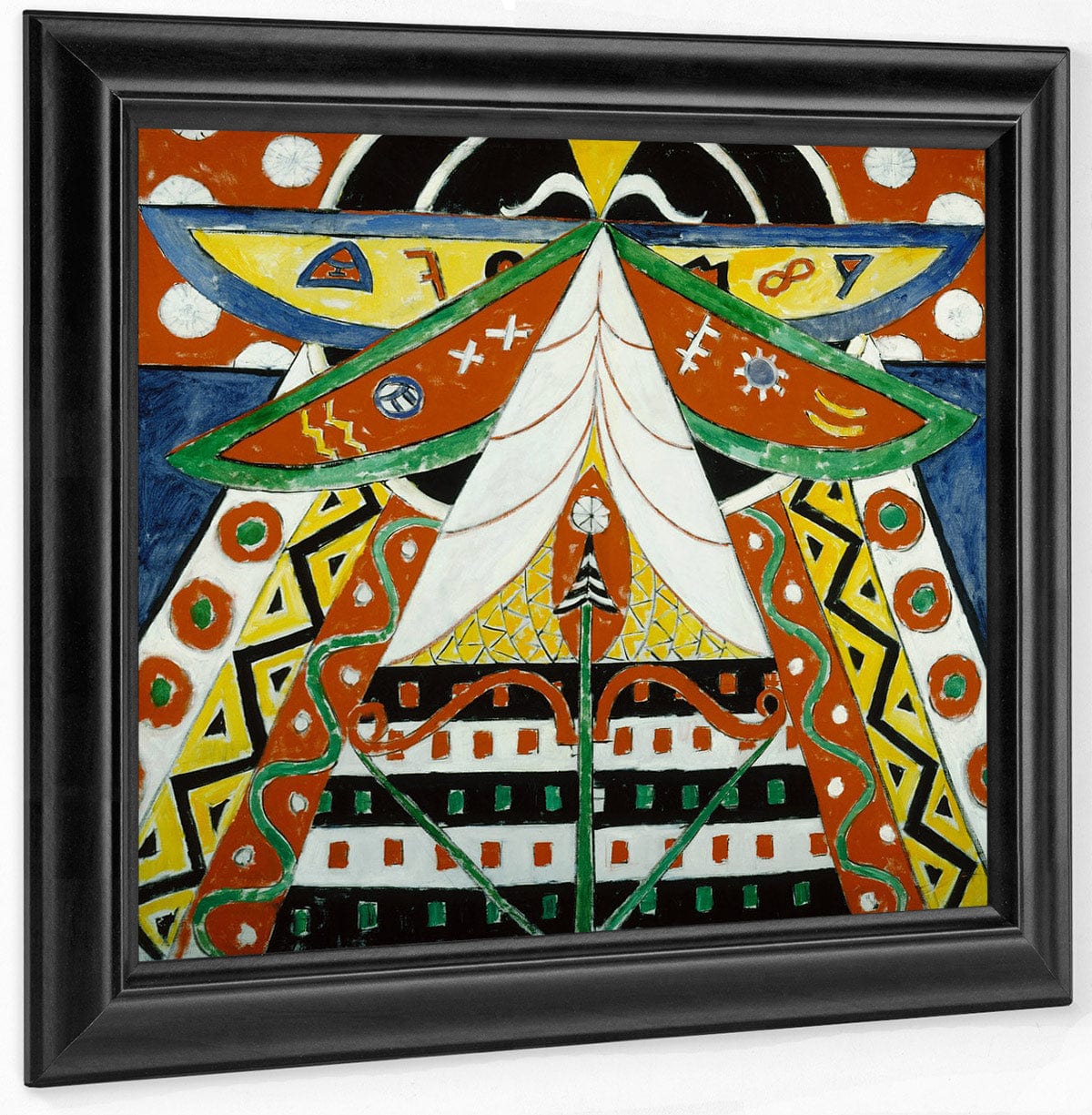Painting No. 50 By Marsden Hartley Fine Art Print