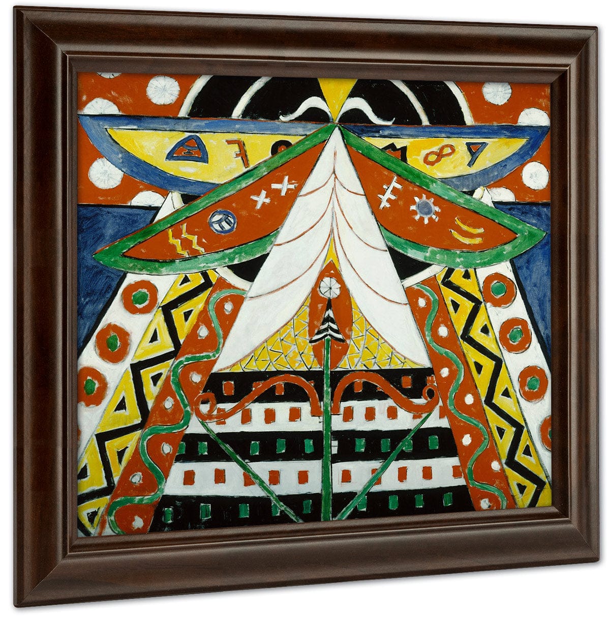 Painting No. 50 By Marsden Hartley Fine Art Print
