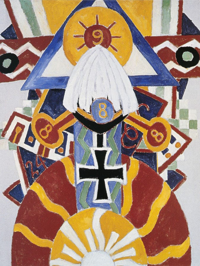 Painting Number 49, Berline By Marsden Hartley Fine Art Print