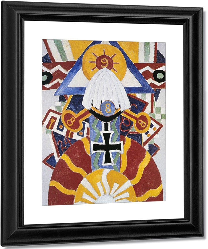 Painting Number 49, Berline By Marsden Hartley Fine Art Print
