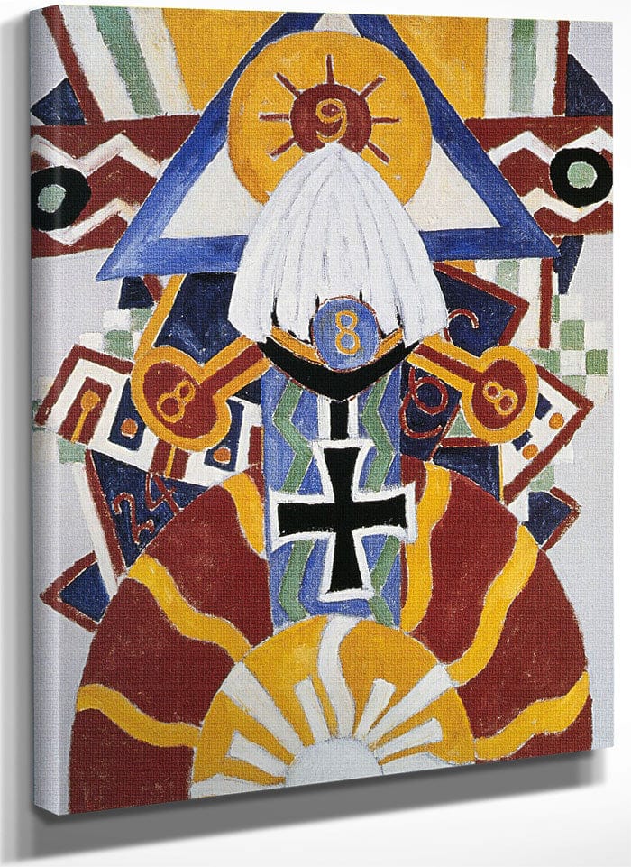 Painting Number 49, Berline By Marsden Hartley Fine Art Print